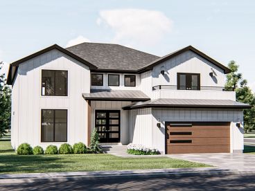 Two-Story House Plan, 050H-0333