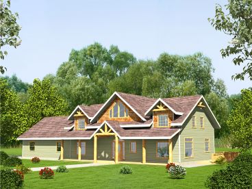 Northwest House Plan, 012H-0235