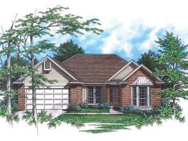 One-Story House Plan, 034H-0270