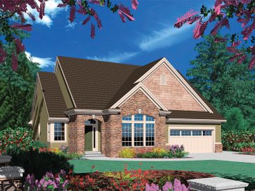Small Traditional House Plan, 034H-0248