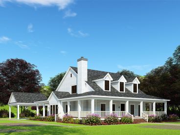 Country House Plan, 025H-0063