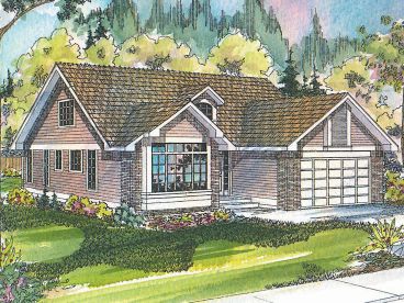 Traditional House Plan, 051H-0002