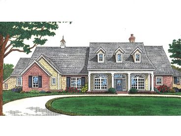 Country House Plan, 002H-0096