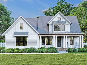 Two-Story House Plan, 086H-0114