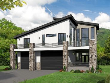 Carriage House Plan, 062G-0161