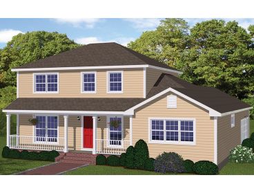 Two-Story House Plan, 078H-0024