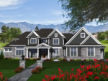 Two-Story House Plan, 020H-0336