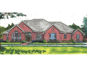 Traditional House Plan, 002H-0062