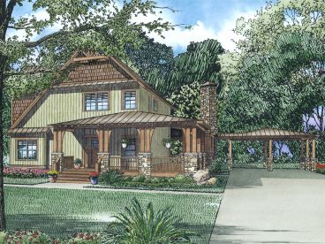 Two-Story House Plan, 025H-0330
