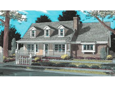 Two-Story House Plan, 059H-0010