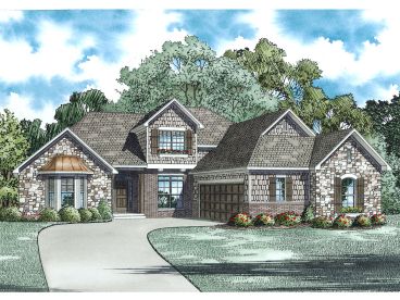 Two-Story Home Plan, 025H-0316
