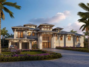 Premier Luxury House Plan, 070H-0081