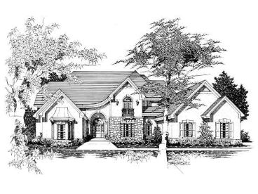 Sunbelt Home Plan, 061H-0149