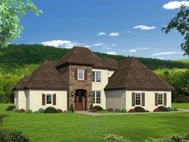 Two-Story House Plan, 062H-0172