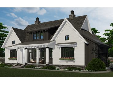 Two-Story House Plan, 023H-0196