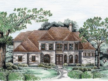 Two-Story Home Plan, 031H-0308