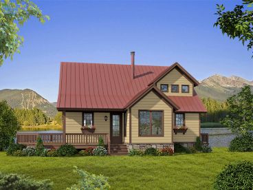 Mountain House Plan, 062H-0265