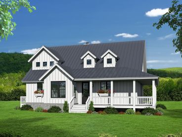 Two-Story House Plan, 062H-0132