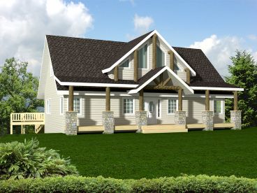 Northwest House Plan, 012H-0127