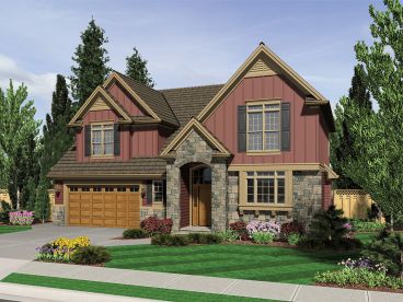 Two-Story House Plan, 034H-0412