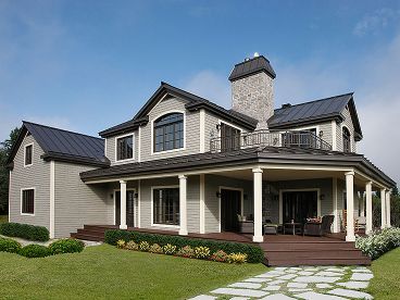 Country House Plan Photo, 027H-0150