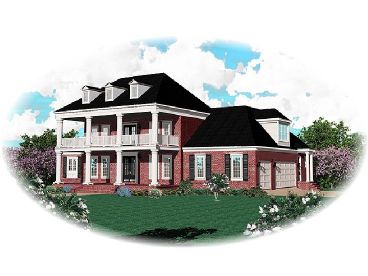 Southern Home Design, 006H-0123