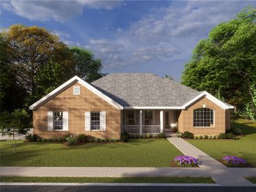 Small Ranch House Plan, 059H-0035
