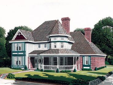 Victorian Home Design, 054H-0133