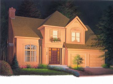 2-Story Home Design, 027H-0027