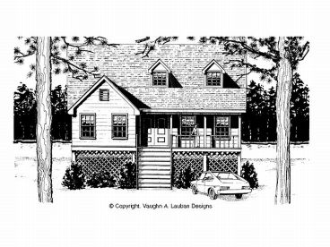 Coastal House Plan, 004H-0030