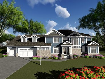 Luxury House Plan, 020H-0424