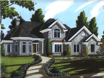 Two-Story Home Design, 046H-0090