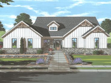 Small Ranch House Plan, 046H-0195