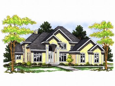Luxury House Plan, 020H-0077