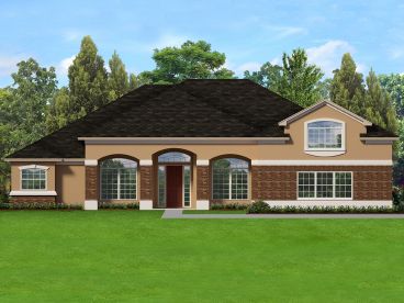 Sunbelt House Plan, 064H-0128