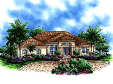 One-Story House Plan, 040H-0042