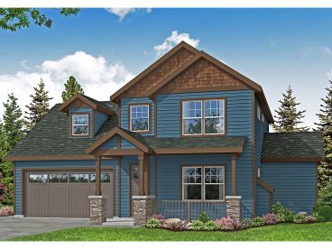 Two-Story House Plan, 051H-0346