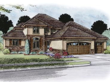 Two-Story House Plan, 031H-0260