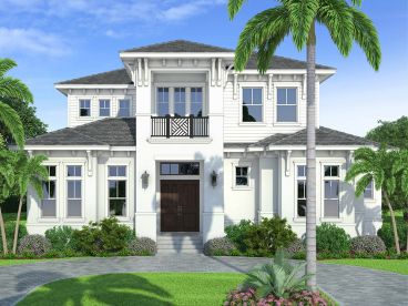 West Indies House Plan, 069H-0055