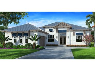 Olde Florida House Plan, 069H-0091