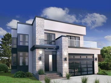 Modern House Plan, 072H-0226