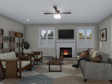 Family Room View, 065H-0099