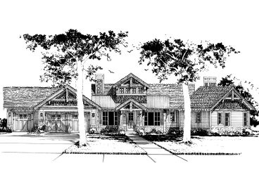 Waterfront House Plan, 066H-0041