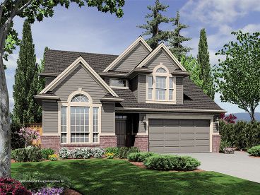 Traditional Home Plan, 034H-0206