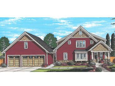 Two-Story House Plan, 046H-0166