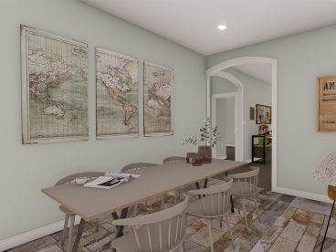 Dining Room View, 065H-0095