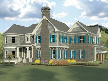 Two-Story House Plan, 019H-0220