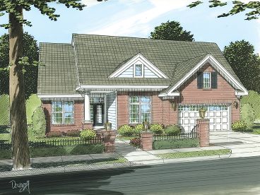 One-Story House Plan, 059H-0097
