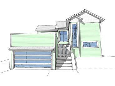 2-Story House Plan, 052H-0019