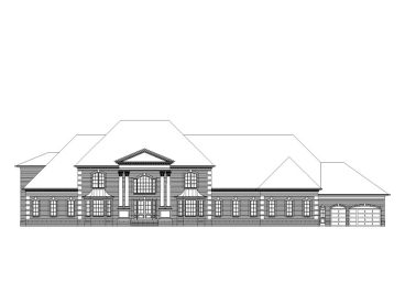 Mansion House Plan, 061H-0153